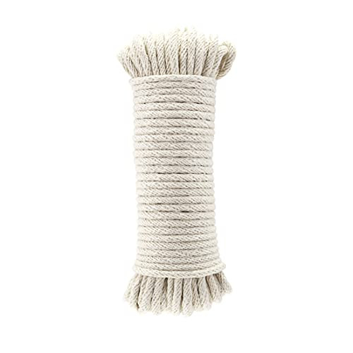Amazon Basics Natural Cotton Braided Rope