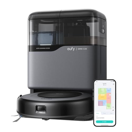 eufy Robot Vacuum Omni C20 with All-in-One Station