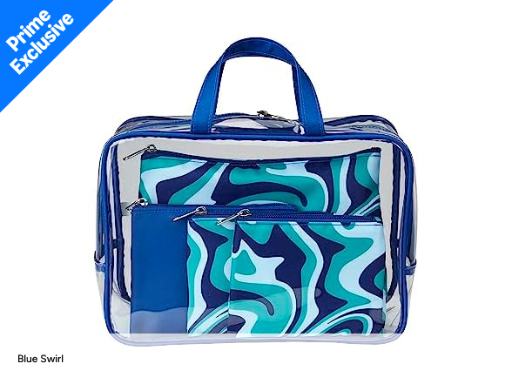 Conair 5 Piece Toiletry and Cosmetic Bag Set