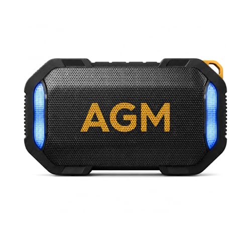 AGM MagROCK Magnetic Bluetooth Speaker, IP67 Waterproof & Floatable
