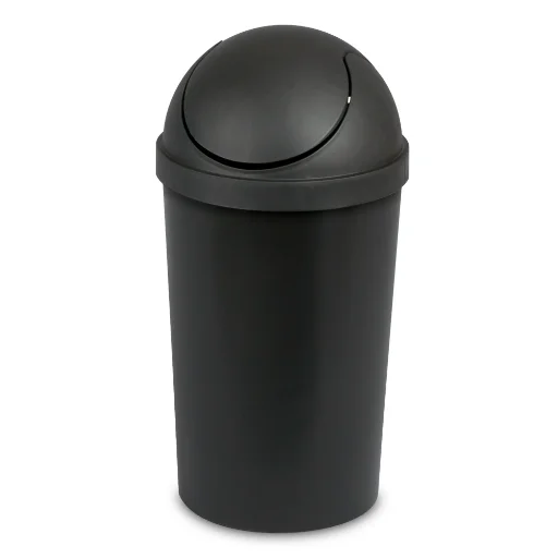 Sterilite 3-Gallon Plastic Swing Top Wastebasket