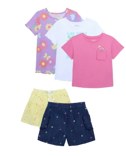 Garanimals Girls Mix and Match Outfit Set