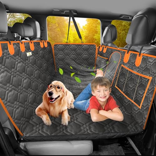 Homcolorful Waterproof Scratch-Proof Dog Car Seat Cover