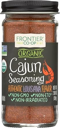 Frontier Herb Organic Cajun Seasoning, 12-Pack