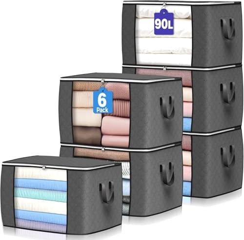 Budding Joy Storage Bags 90L - 6 Pack
