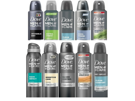 Dove Anti-Perspirant Spray, Variety, 5 oz 