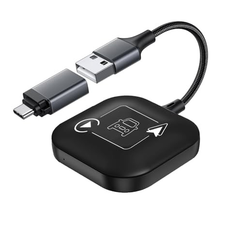 Wireless CarPlay & Android Auto Car Adapter