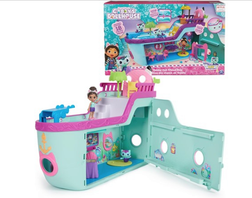 Gabby's Dollhouse Gabby Cat Friend Ship Toy