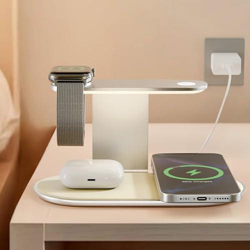Smile Station 4-In-1 Magsafe Wireless Charging Station