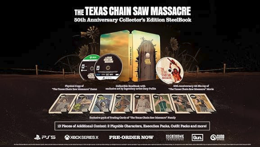 The Texas Chain Saw Massacre 50th Anniversary Collector's Edition SteelBox