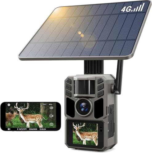 Trail Camera Cellular Solar 7500mAh Deal
