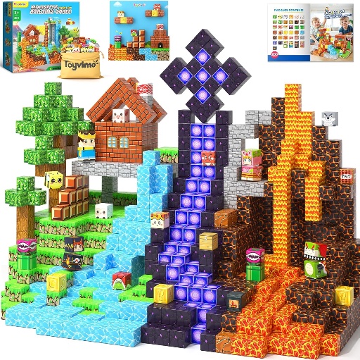 Toyvimo Magnetic Blocks Toys