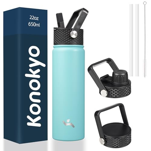 Konokyo Insulated Stainless Steel Water Bottle