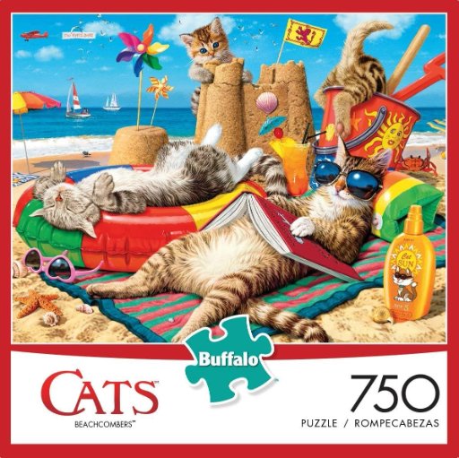 Buffalo Games Beachcombers 750 Piece Jigsaw Puzzle