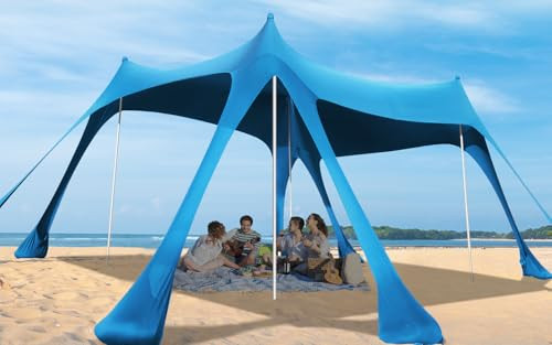 Large Beach Canopy Sun Shelter