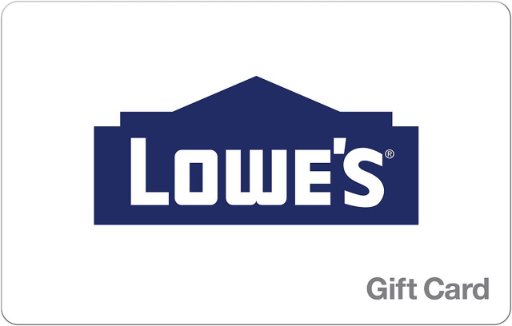 $100 Lowe's Gift Card