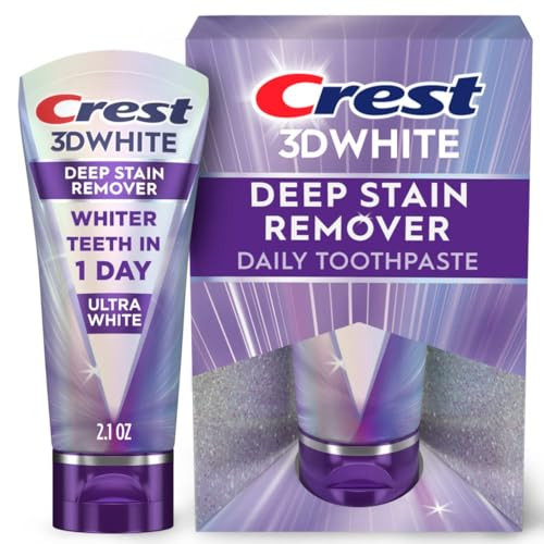 Crest 3DWhite Brilliance Deep Stain Remover Ultra White Toothpaste