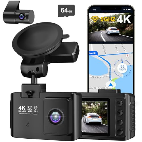 Wanlipo Dual Channel Dash Cam with SD Card