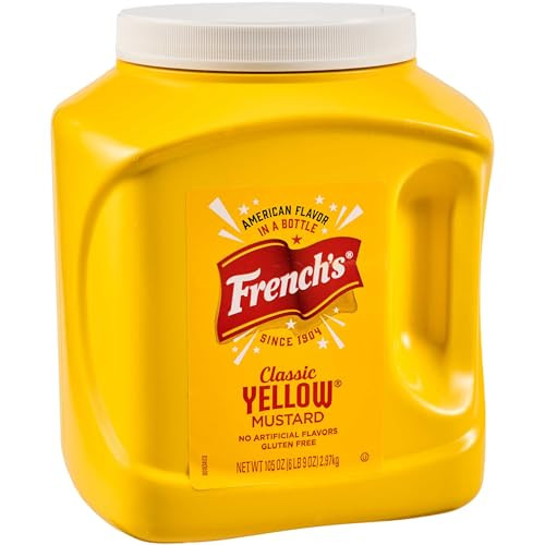 6lbs of French's Classic Yellow Mustard