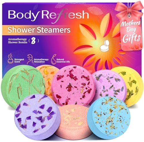 BodyRefresh Shower Steamers Aromatherapy 8-Pack