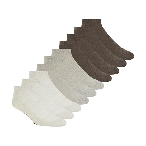 Skechers Men's Cushioned Low Cut Socks (10-Pack)