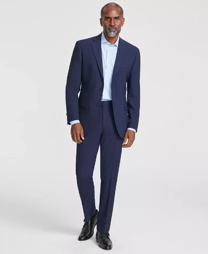 DKNY Men's Modern-Fit Nested Suit