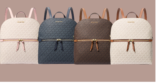 MICHAEL KORS Signature Logo Backpacks