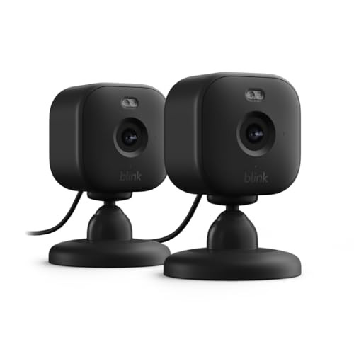 Blink Mini 2 Home Security & Pet Camera, 2 Pack