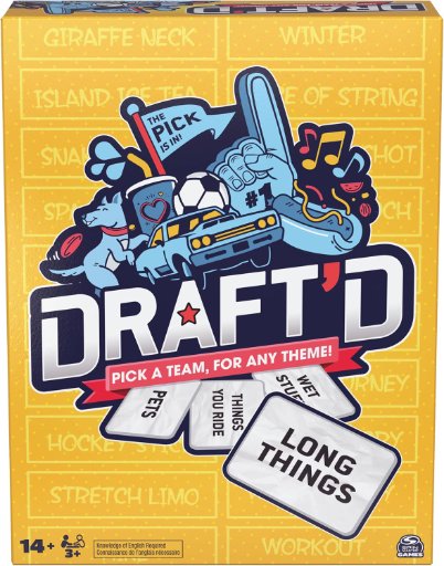 Spin Master Games Draft'd Party Game