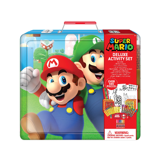 Nintendo Super Mario Deluxe Activity Art Set