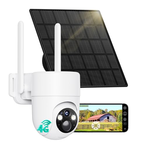 LIWAN Cellular Security Camera 360° Live View Deal