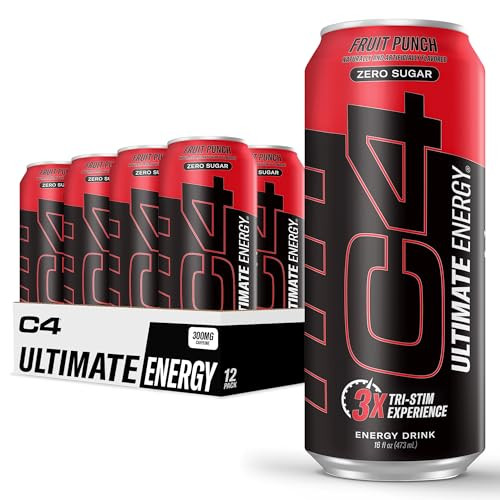 C4 Ultimate Pre Workout Sugar Free Energy Drink