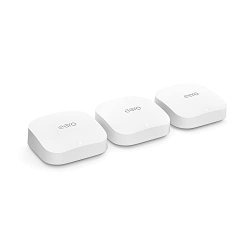 Eero Pro 6E Mesh Wi-Fi System, Pack of 3