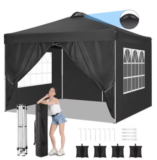 Pop Up Canopy Tent with Sidewalls
