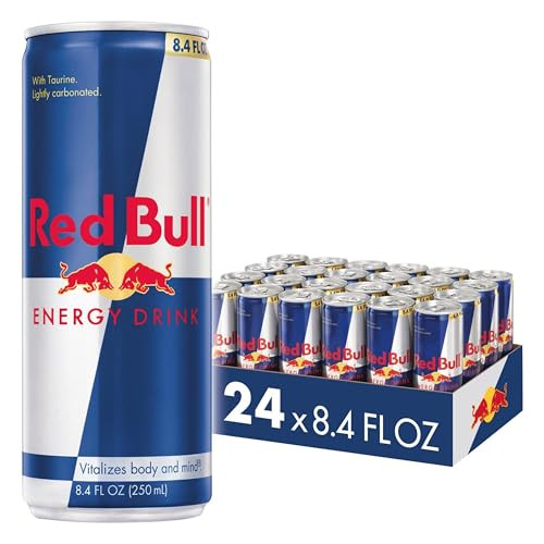 Red Bull Energy Drink 24-Pack, 8.4 Fl. Oz Cans