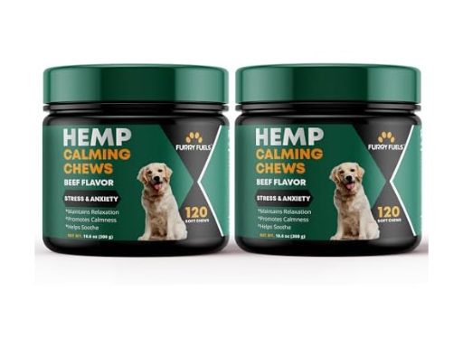 Furry Fuels Hemp Calming Chews 2-Pack