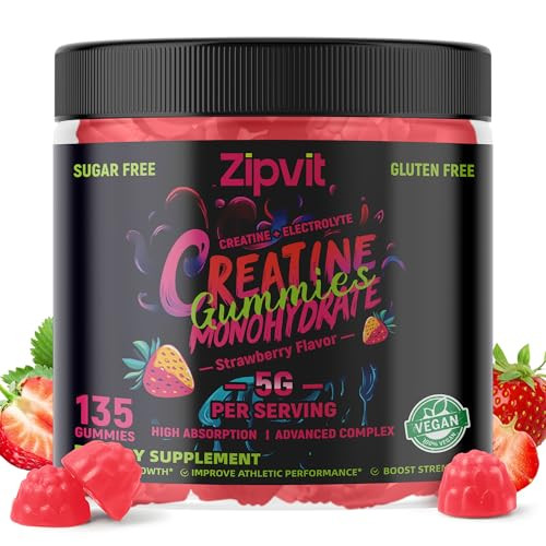 Zipvit Creatine Monohydrate Gummies