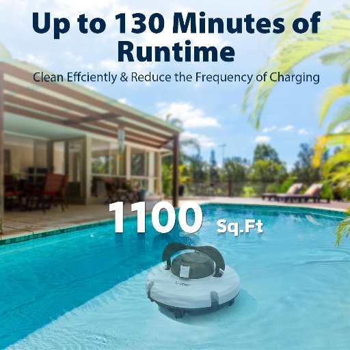 Redkey S100 Cordless Pool Cleaner