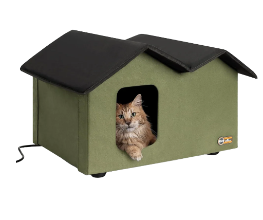 K&H Pet Thermo Outdoor Heated Kitty House