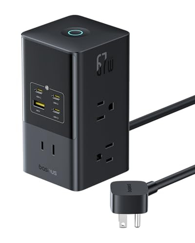 Baseus 67W Fast Charging Station with Surge Protection