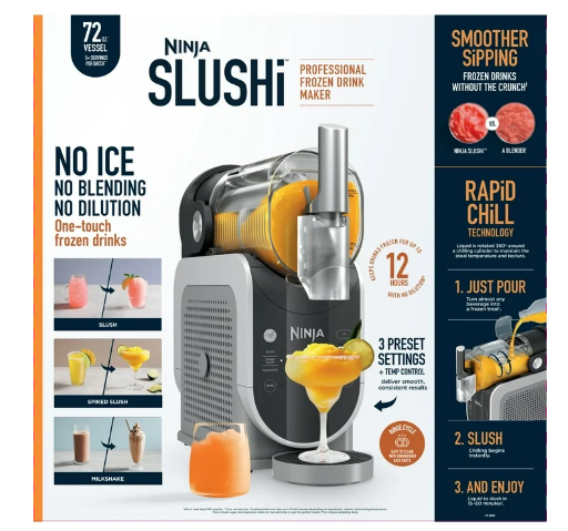 Ninja SLUSHi 3-in-1 72 oz Professional Frozen Drink Maker