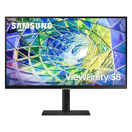 27" Samsung S80UA Series 4K UHD 60Hz IPS HDR10 90W USB-C Monitor