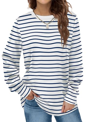 Dofaoo Crewneck Long Sleeve Shirts Deal