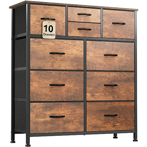 YITAHOME 9-Drawer Fabric Dresser