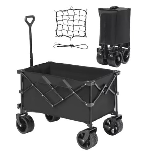 Vevor Collapsible Folding Wagon Beach Cart