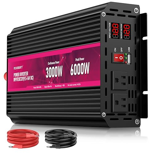 High Power Inverter for Outdoor Activities