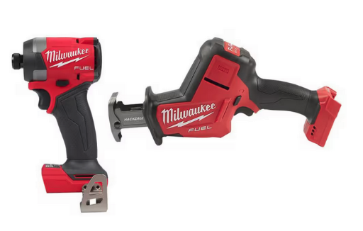 Milwaukee M18 18V Lithium-Ion Brushless Cordless 1/4 in. Hex Impact Driver w/Hackzall