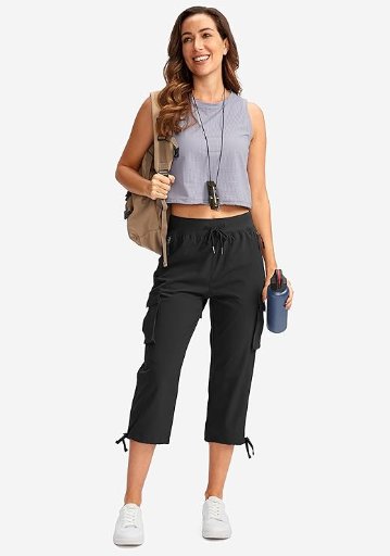 Soothfeel Women's Cargo Capris