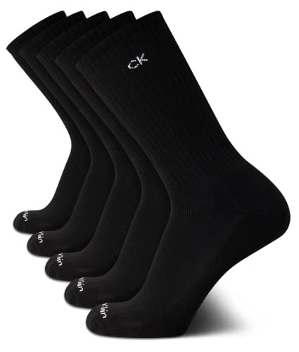 Calvin Klein Men's Mid Calf Crew Socks 5-Pack
