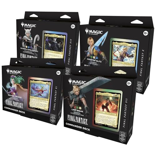 Magic: The Gathering - Final Fantasy Commander Deck Bundle